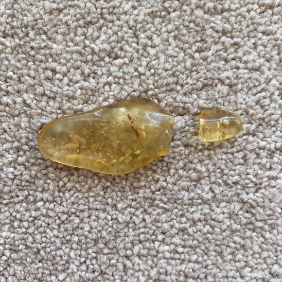 Amber Crystal with Insect - Picture 3 of 6